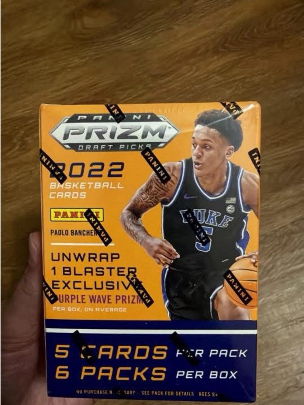 Panini Prizm 2022 Basketball Blaster Box - Orange Packaging